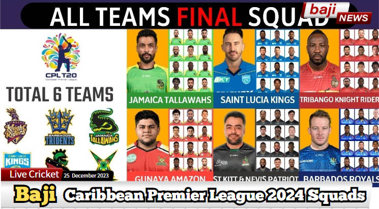 Unveiling the Caribbean Premier League 2024: Squads, Stars, and Early Predictions